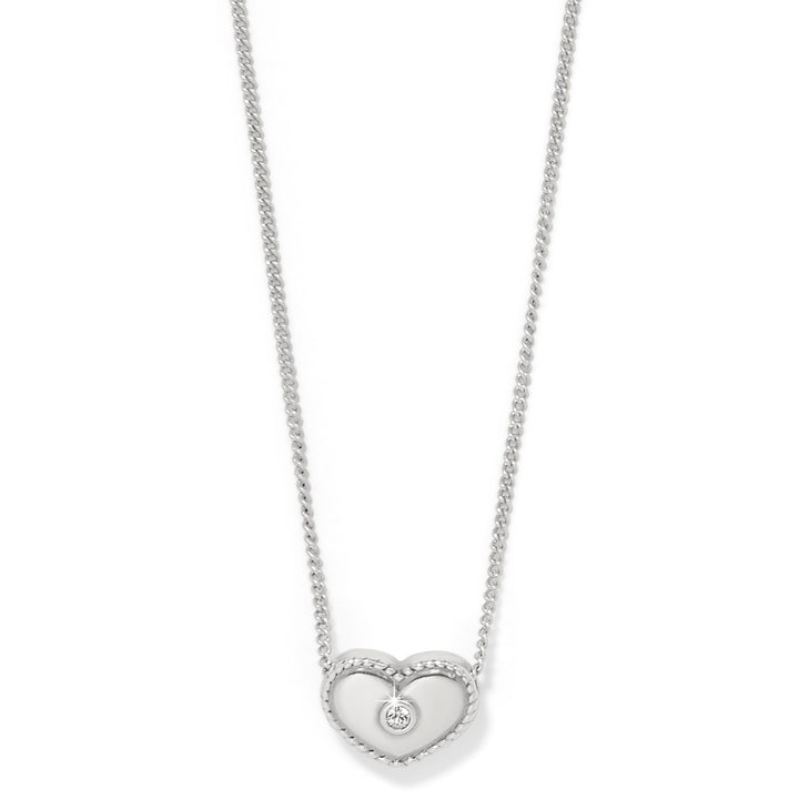 Illumina Celeste Heart Petite Necklace-Necklaces-Brighton-Market Street Nest, Fashionable Clothing, Shoes and Home Décor Located in Mabank, TX