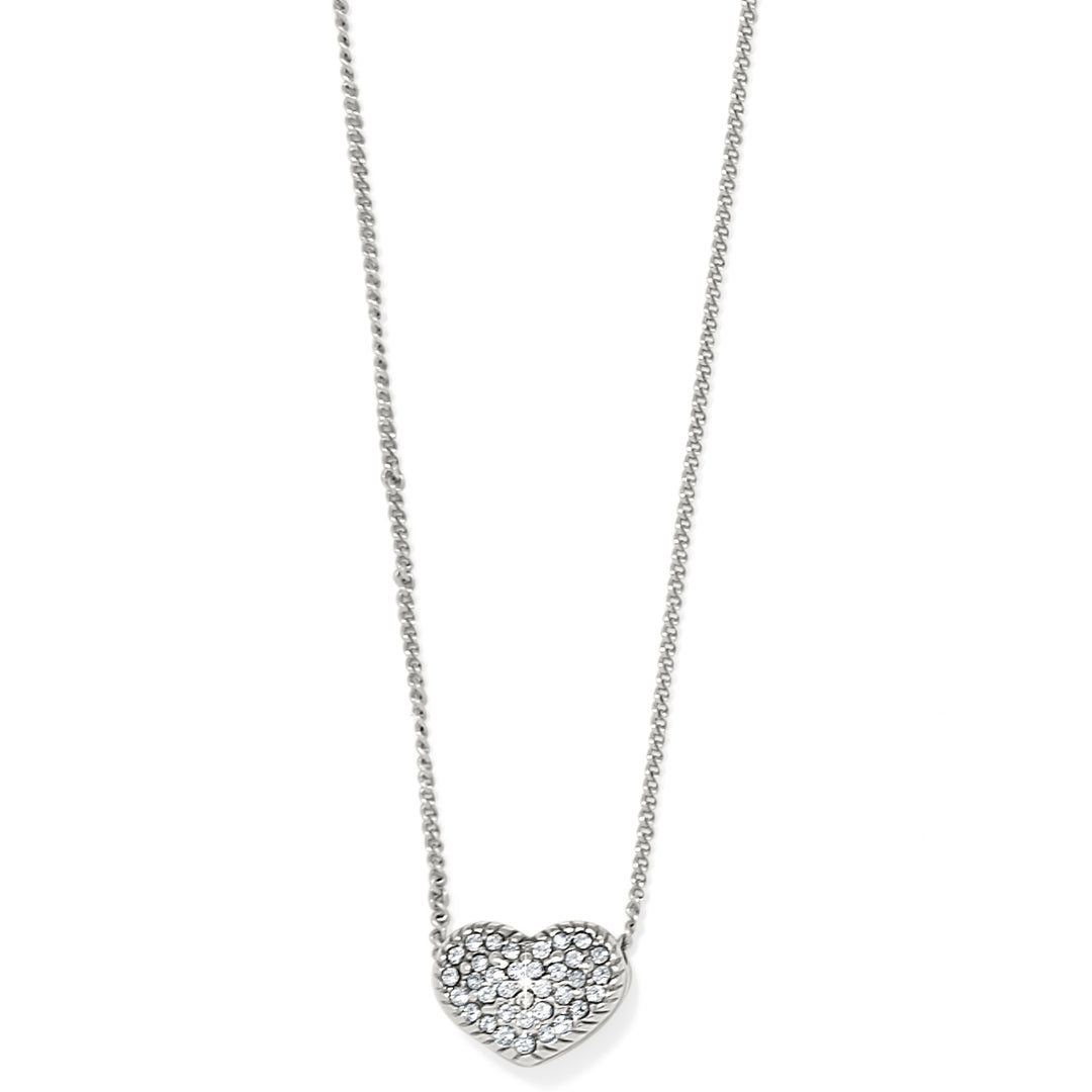 Illumina Celeste Heart Petite Necklace-Necklaces-Brighton-Market Street Nest, Fashionable Clothing, Shoes and Home Décor Located in Mabank, TX