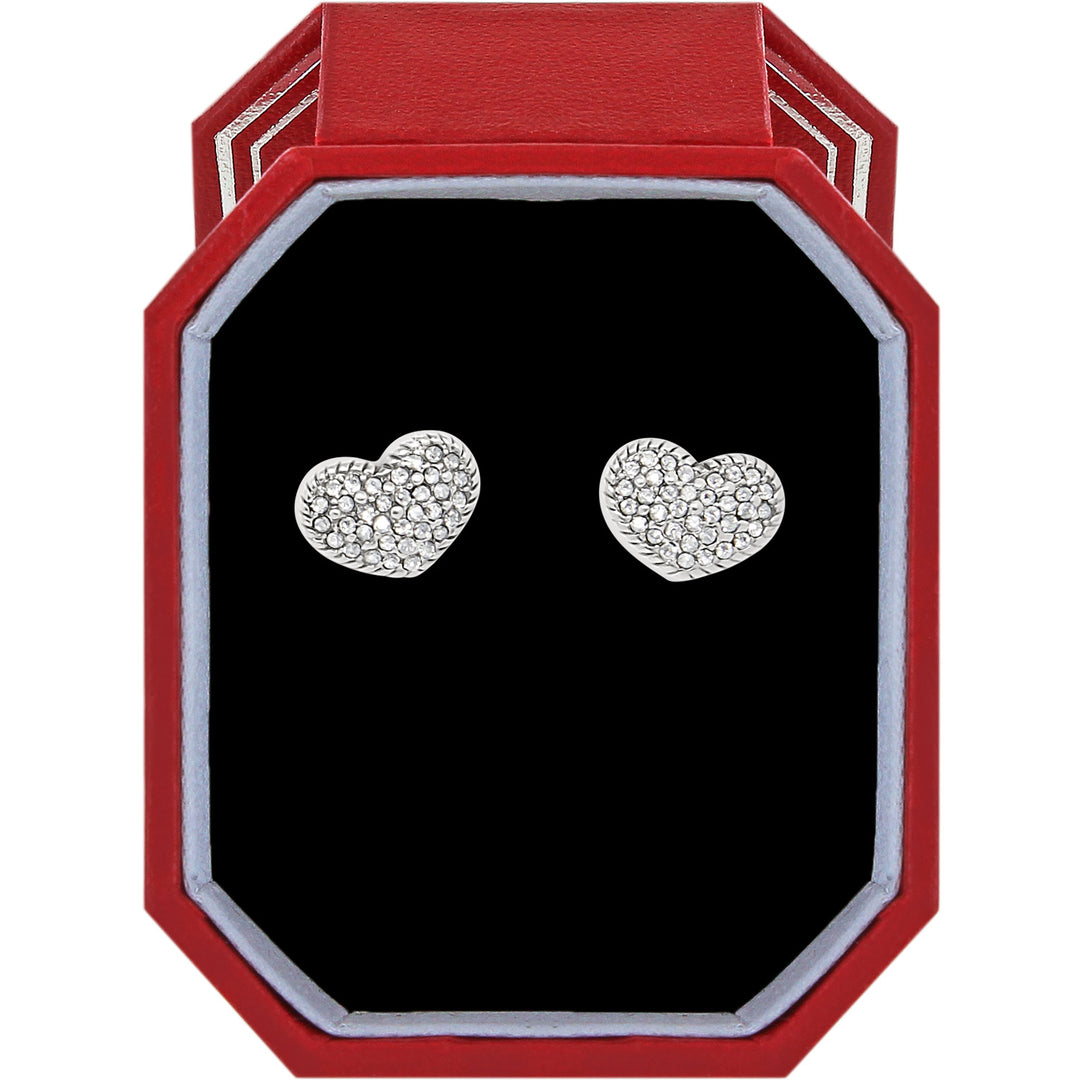 Brighton Illumina Celeste Heart Post Earrings Gift Box-01-Jewelry-Brighton-Market Street Nest, Fashionable Clothing, Shoes and Home Décor Located in Mabank, TX