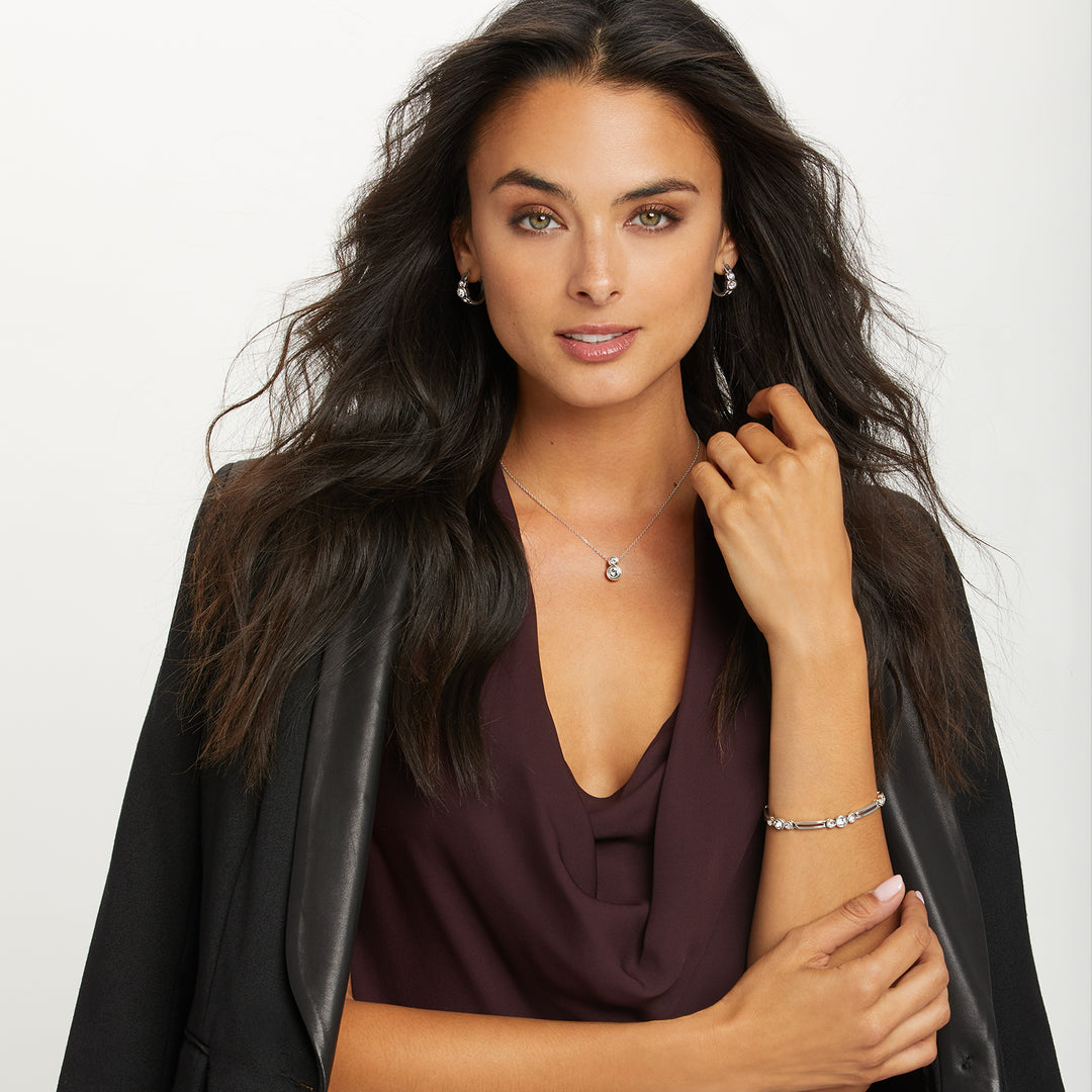 Brighton Infinity Sparkle Bracelet-01-Jewelry-Brighton-Market Street Nest, Fashionable Clothing, Shoes and Home Décor Located in Mabank, TX