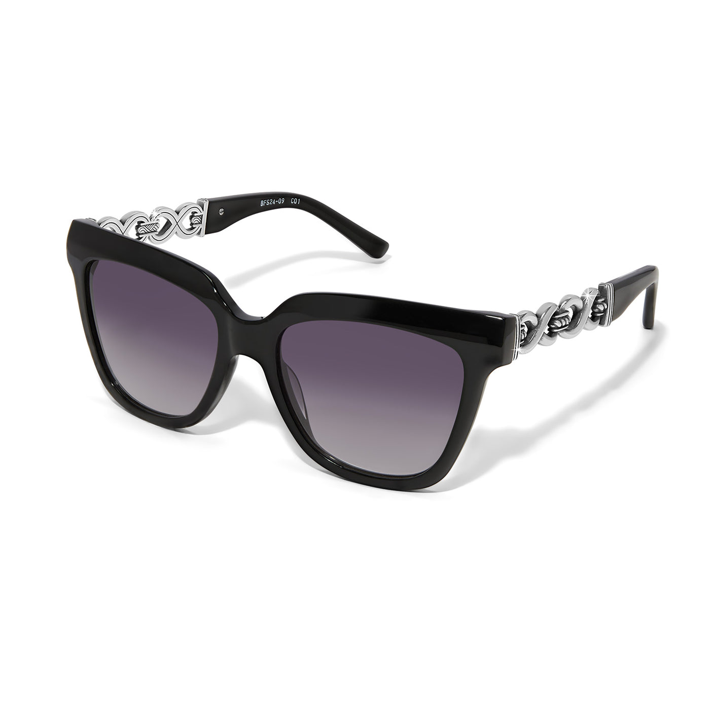 Brighton Interlock Infinity Midnight Sunglasses-Accessories-Brighton-Market Street Nest, Fashionable Clothing, Shoes and Home Décor Located in Mabank, TX