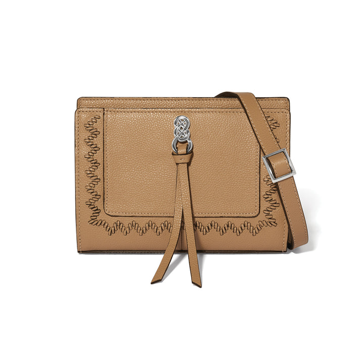 Brighton Interlok Adria Small Organizer | Cappuccino-07-Handbags-Brighton-Market Street Nest, Fashionable Clothing, Shoes and Home Décor Located in Mabank, TX