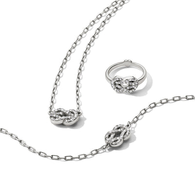 Brighton Interlok Harmony Luxe Petite Necklace-Necklaces-Brighton-Market Street Nest, Fashionable Clothing, Shoes and Home Décor Located in Mabank, TX