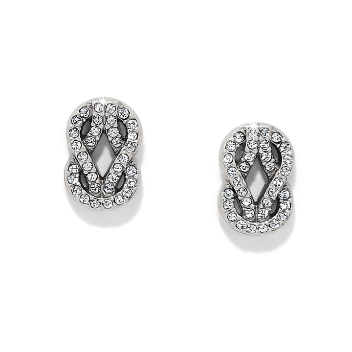 Brighton Interlok Harmony Luxe Post Earrings-Earrings-Brighton-Market Street Nest, Fashionable Clothing, Shoes and Home Décor Located in Mabank, TX