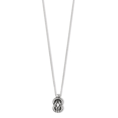 Interlok Harmony Two Tone Petite Necklace-Necklaces-Brighton-Market Street Nest, Fashionable Clothing, Shoes and Home Décor Located in Mabank, TX