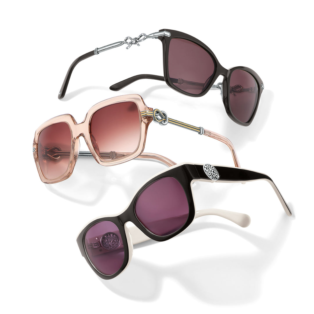 Brighton Interlok Harmony Two Tone Sunglasses-06-Accessories-Brighton-Market Street Nest, Fashionable Clothing, Shoes and Home Décor Located in Mabank, TX