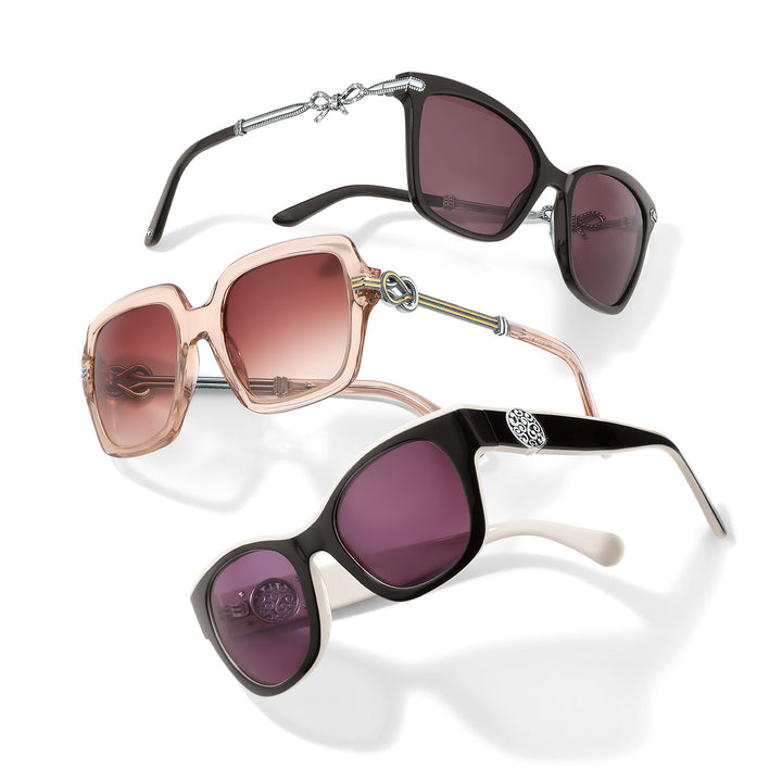 Brighton Interlok Harmony Two Tone Sunglasses-06-Accessories-Brighton-Market Street Nest, Fashionable Clothing, Shoes and Home Décor Located in Mabank, TX