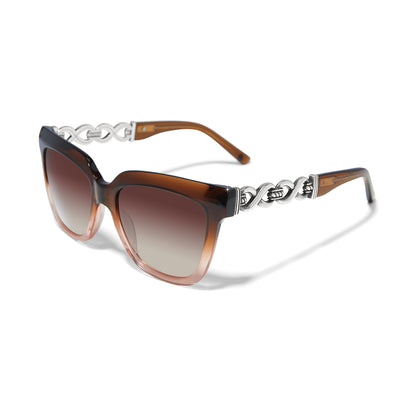 Brighton Interlok Infinity Sunglasses-Accessories-Brighton-Market Street Nest, Fashionable Clothing, Shoes and Home Décor Located in Mabank, TX