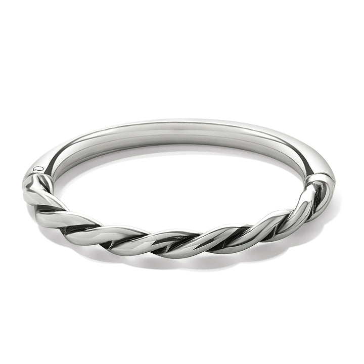 Interlok Twist Hinged Bangle-Bracelets-Brighton-Market Street Nest, Fashionable Clothing, Shoes and Home Décor Located in Mabank, TX