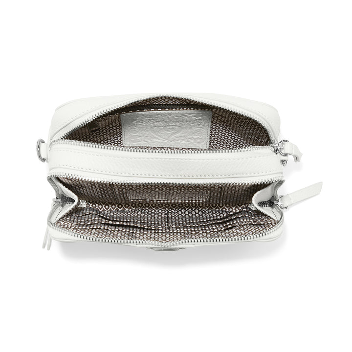 Brighton Jay Camera Organizer - Optic White-07-Handbags-Brighton-Market Street Nest, Fashionable Clothing, Shoes and Home Décor Located in Mabank, TX