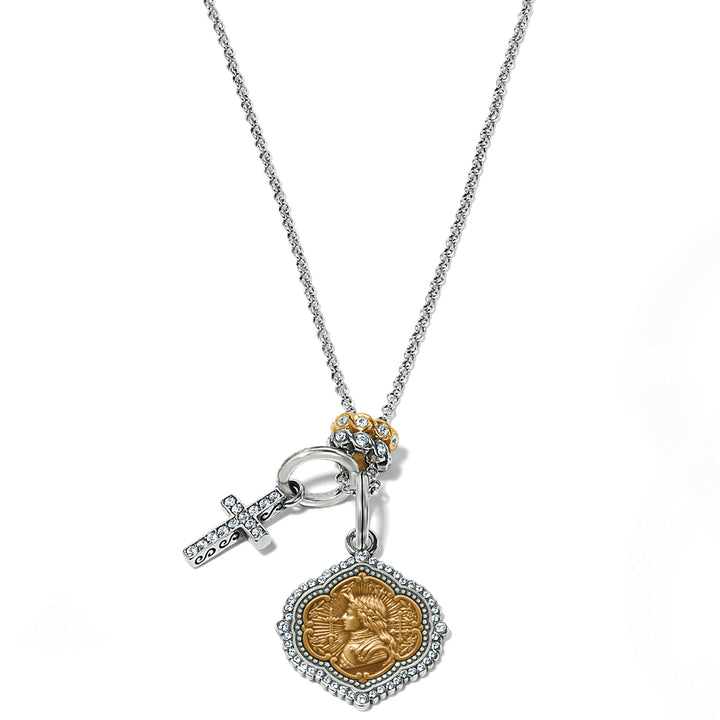 Brighton Joan of Arc Amulet-01-Jewelry-Brighton-Market Street Nest, Fashionable Clothing, Shoes and Home Décor Located in Mabank, TX