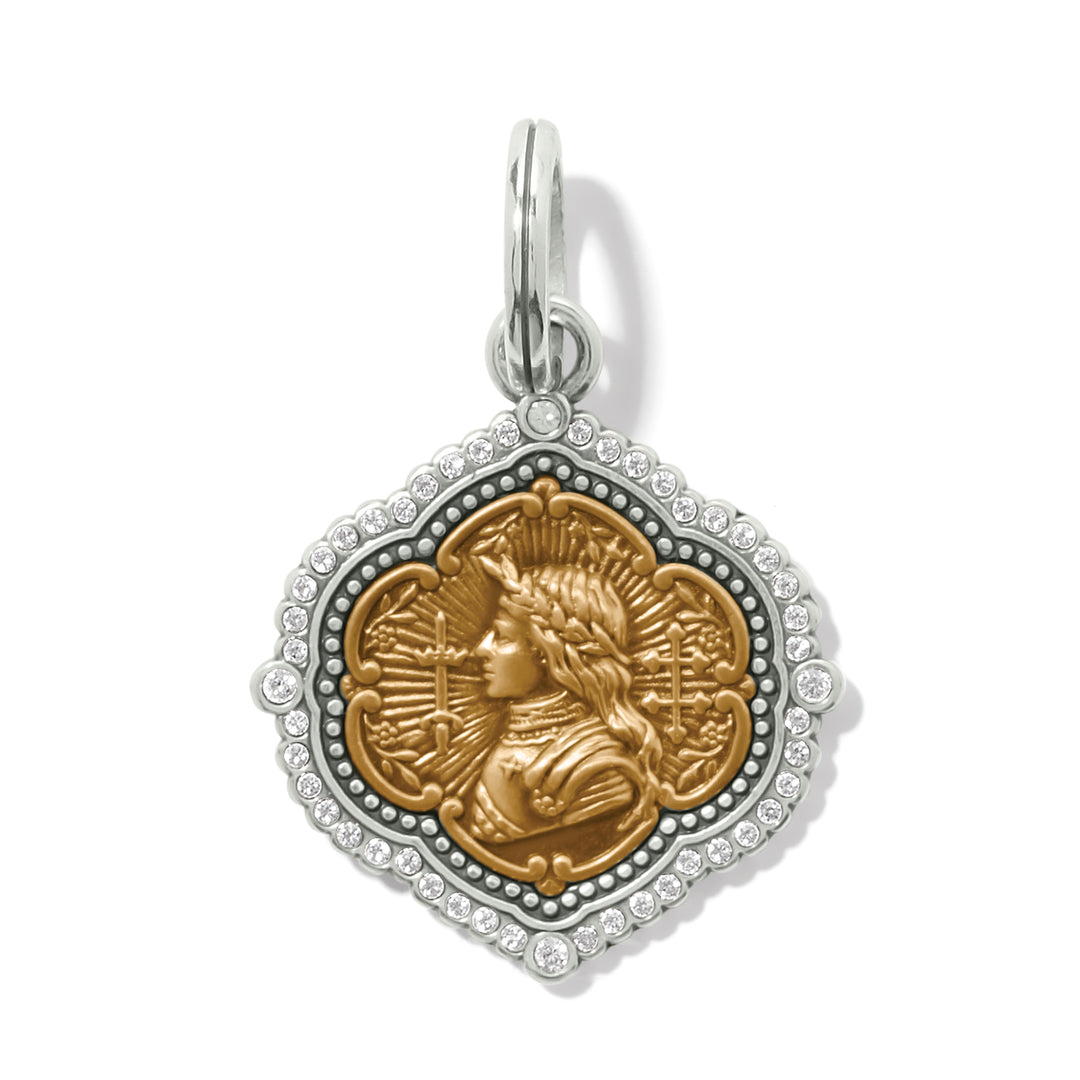 Brighton Joan of Arc Amulet-01-Jewelry-Brighton-Market Street Nest, Fashionable Clothing, Shoes and Home Décor Located in Mabank, TX