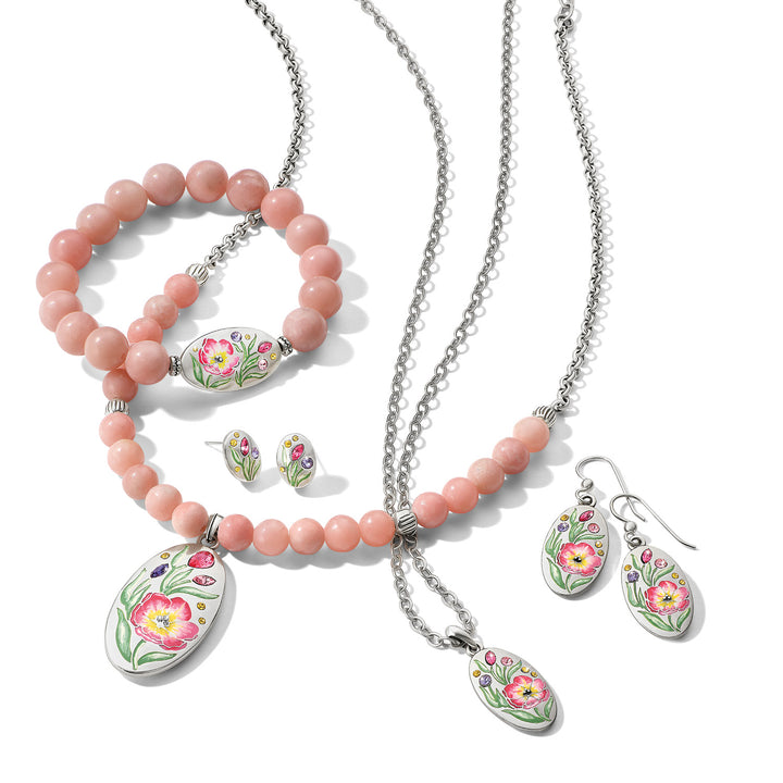 Brighton La Tulipe Bead Necklace-01-Jewelry-Brighton-Market Street Nest, Fashionable Clothing, Shoes and Home Décor Located in Mabank, TX
