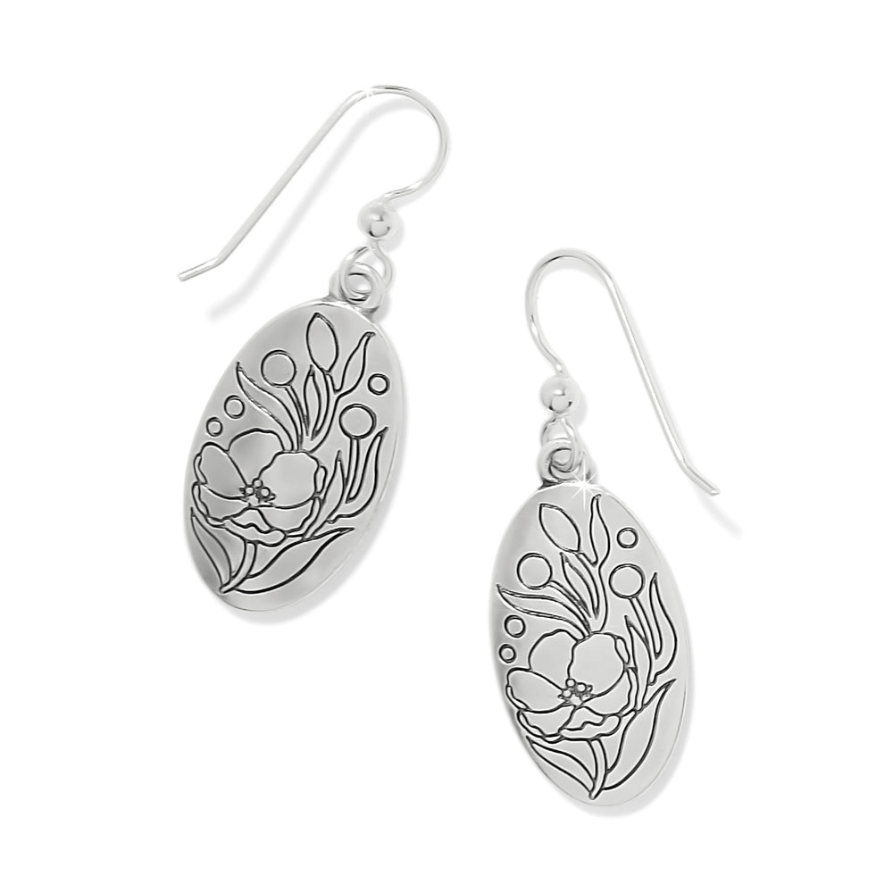Brighton La Tulipe French Wire Earrings-01-Jewelry-Brighton-Market Street Nest, Fashionable Clothing, Shoes and Home Décor Located in Mabank, TX