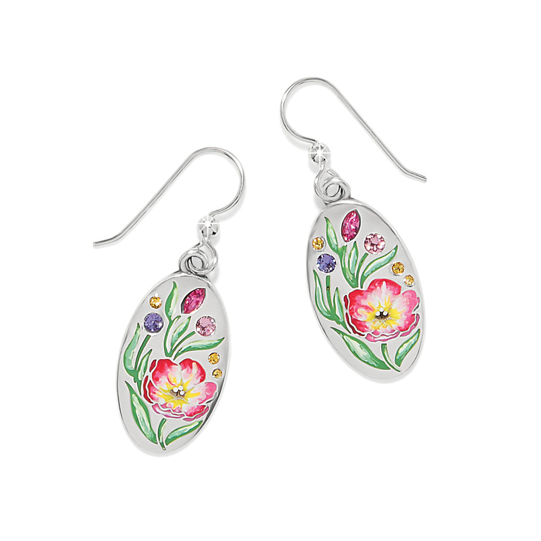 Brighton La Tulipe French Wire Earrings-01-Jewelry-Brighton-Market Street Nest, Fashionable Clothing, Shoes and Home Décor Located in Mabank, TX