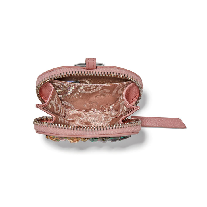 Brighton La Tulipe Heart Pouch Handbag Fob-07-Handbags-Brighton-Market Street Nest, Fashionable Clothing, Shoes and Home Décor Located in Mabank, TX