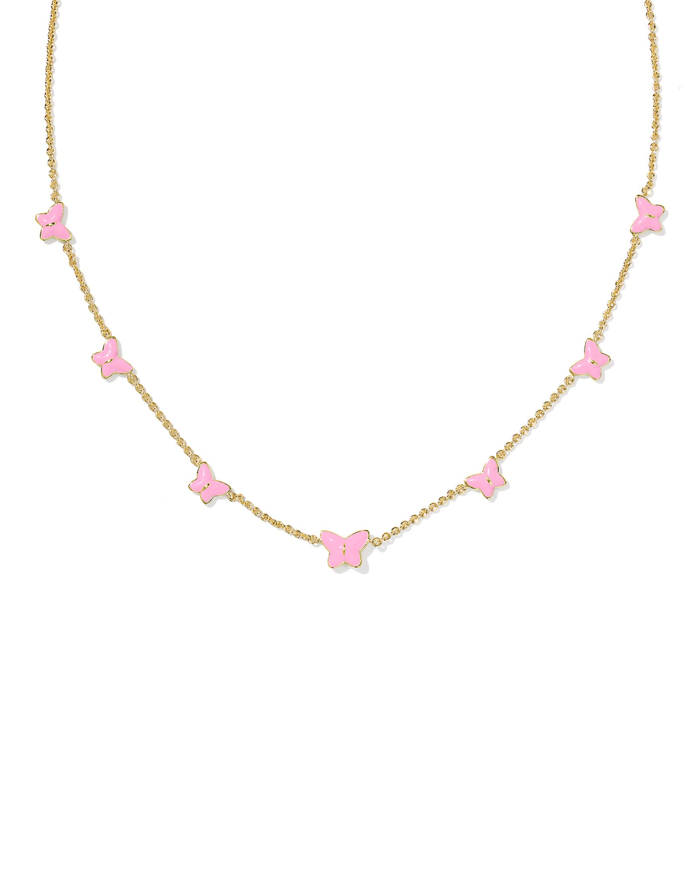 Brighton Lillia Butterfly Enamel Strand Necklace-Necklaces-Kendra Scott-Market Street Nest, Fashionable Clothing, Shoes and Home Décor Located in Mabank, TX