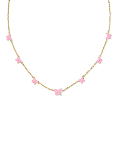Brighton Lillia Butterfly Enamel Strand Necklace-Necklaces-Kendra Scott-Market Street Nest, Fashionable Clothing, Shoes and Home Décor Located in Mabank, TX