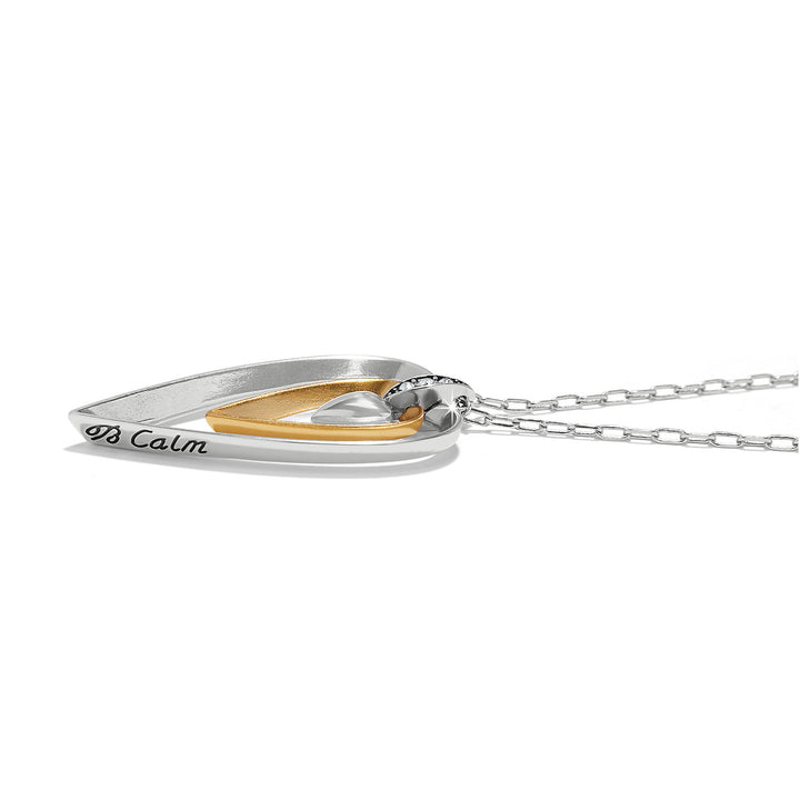 Brighton Love Message B Calm Necklace-01-Jewelry-Brighton-Market Street Nest, Fashionable Clothing, Shoes and Home Décor Located in Mabank, TX
