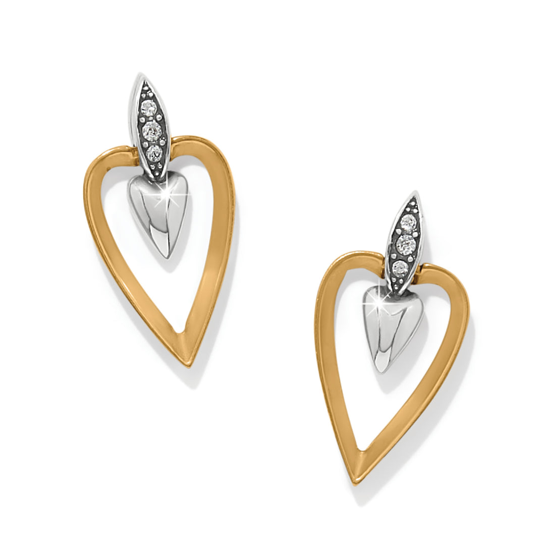 Brighton Love Messages B Calm Post Earrings-01-Jewelry-Brighton-Market Street Nest, Fashionable Clothing, Shoes and Home Décor Located in Mabank, TX