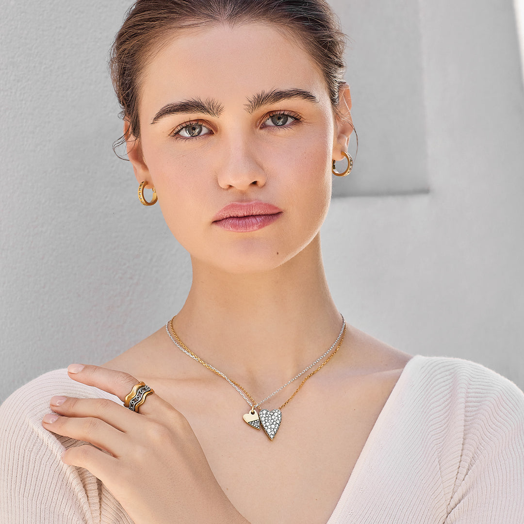 Brighton Love Messages Higher Love Necklace-01-Jewelry-Brighton-Market Street Nest, Fashionable Clothing, Shoes and Home Décor Located in Mabank, TX