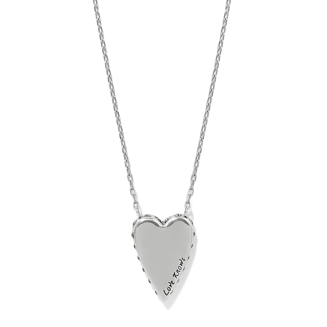 Brighton Love Messages Love Knows Necklace-01-Jewelry-Brighton-Market Street Nest, Fashionable Clothing, Shoes and Home Décor Located in Mabank, TX