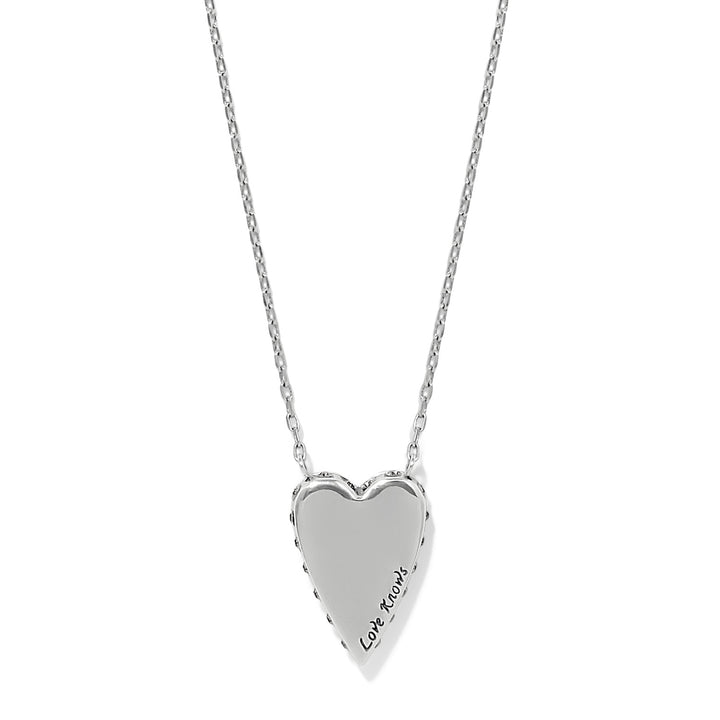 Brighton Love Messages Love Knows Necklace-01-Jewelry-Brighton-Market Street Nest, Fashionable Clothing, Shoes and Home Décor Located in Mabank, TX