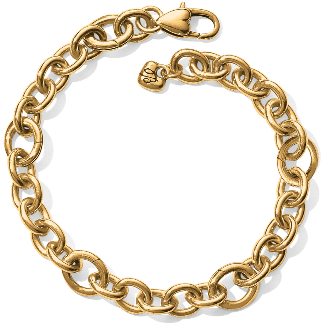 Brighton Luxe Link Charm Bracelet | Gold-01-Jewelry-Brighton-Market Street Nest, Fashionable Clothing, Shoes and Home Décor Located in Mabank, TX