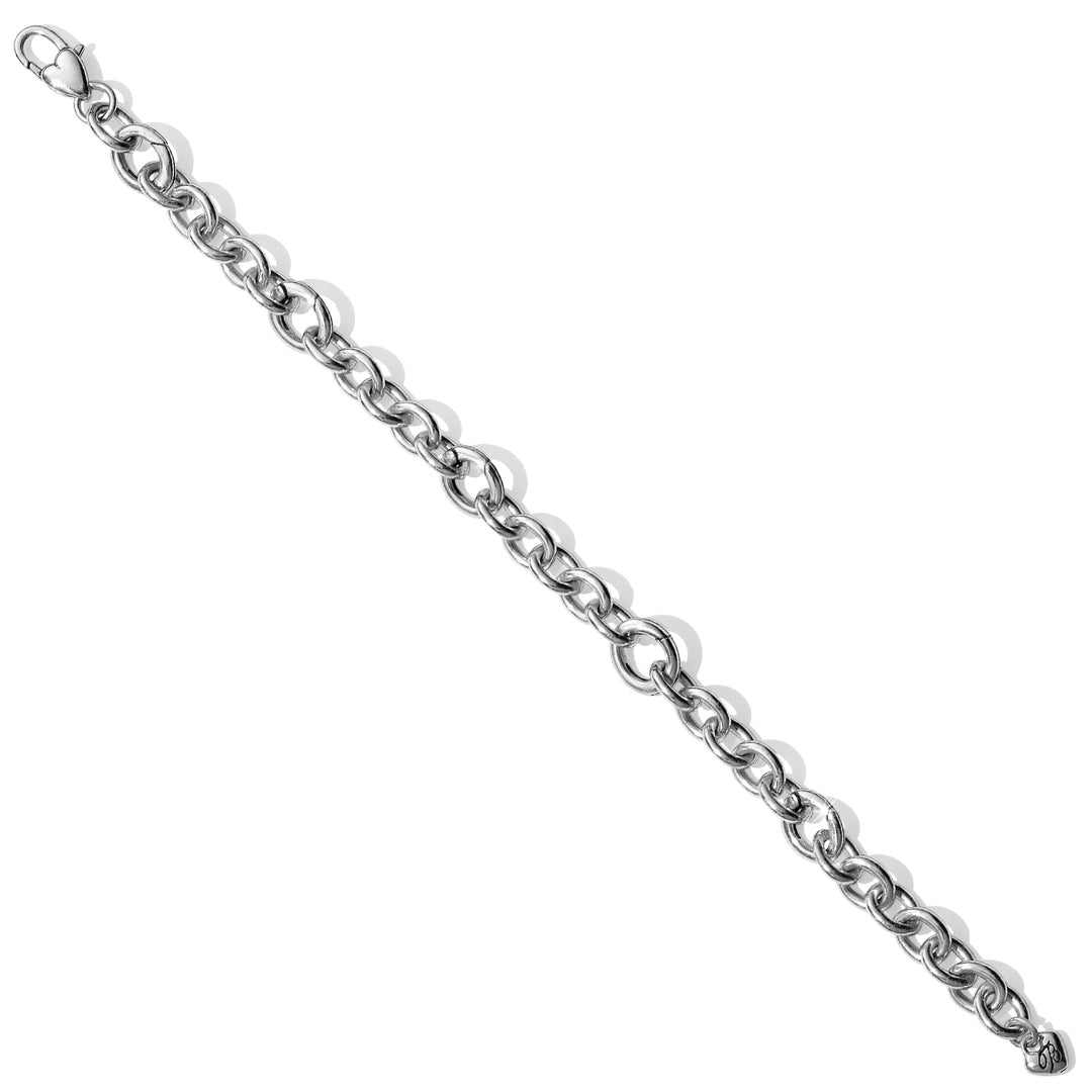 Brighton Luxe Link Charm Bracelet | Silver-01-Jewelry-Brighton-Market Street Nest, Fashionable Clothing, Shoes and Home Décor Located in Mabank, TX
