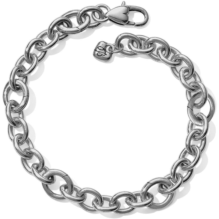 Brighton Luxe Link Charm Bracelet | Silver-01-Jewelry-Brighton-Market Street Nest, Fashionable Clothing, Shoes and Home Décor Located in Mabank, TX