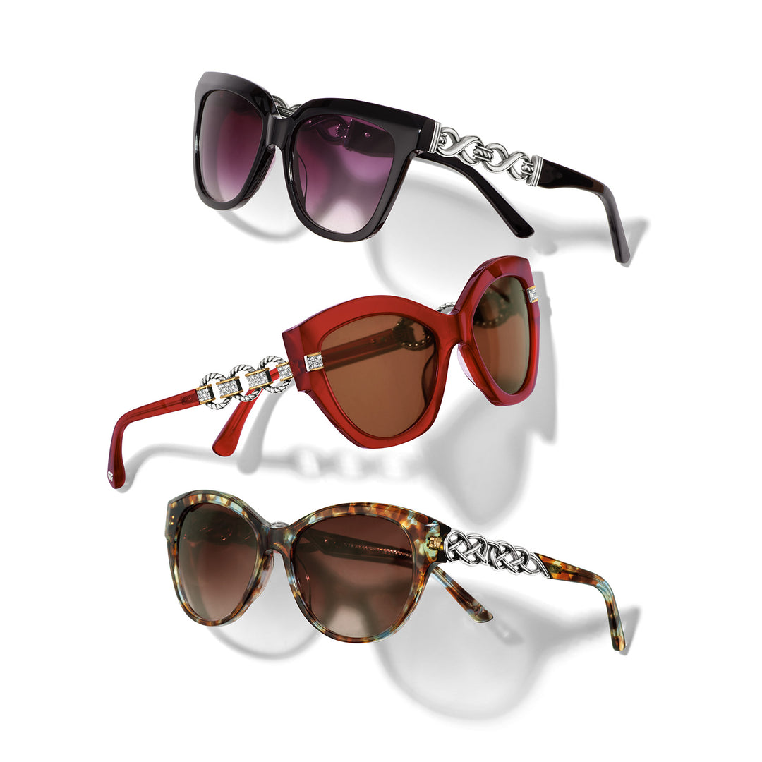 Brighton Meridian Adagio Sunglasses in Rouge-Accessories-Brighton-Market Street Nest, Fashionable Clothing, Shoes and Home Décor Located in Mabank, TX