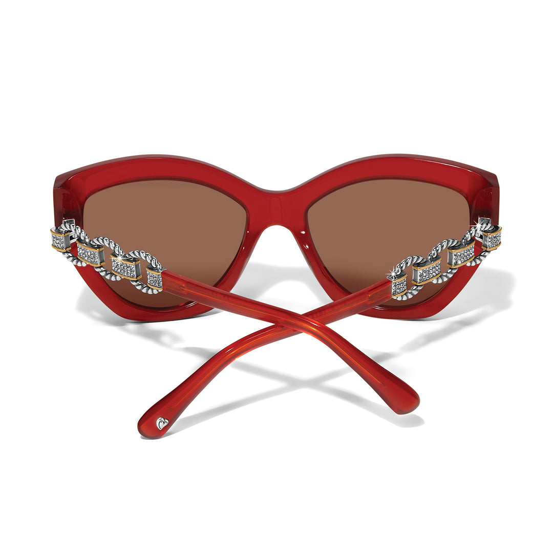 Brighton Meridian Adagio Sunglasses in Rouge-Accessories-Brighton-Market Street Nest, Fashionable Clothing, Shoes and Home Décor Located in Mabank, TX