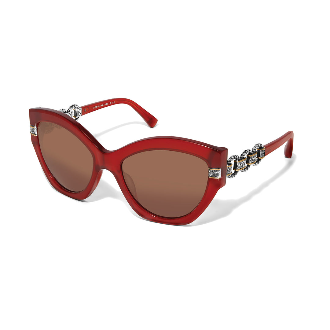 Brighton Meridian Adagio Sunglasses in Rouge-Accessories-Brighton-Market Street Nest, Fashionable Clothing, Shoes and Home Décor Located in Mabank, TX
