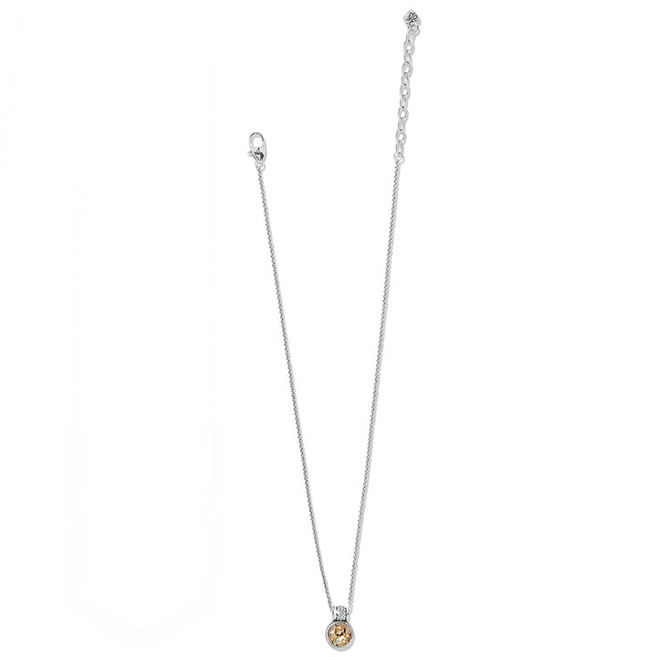 Brighton Meridian Aurora Petite Necklace Silver-Golden-Necklaces-Brighton-Market Street Nest, Fashionable Clothing, Shoes and Home Décor Located in Mabank, TX