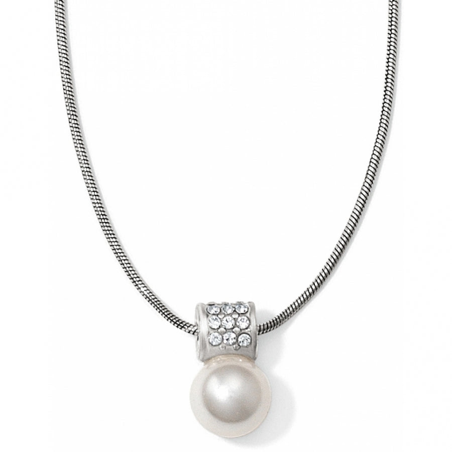 Brighton Meridian Petite Pearl Necklace-Necklaces-Brighton-Market Street Nest, Fashionable Clothing, Shoes and Home Décor Located in Mabank, TX