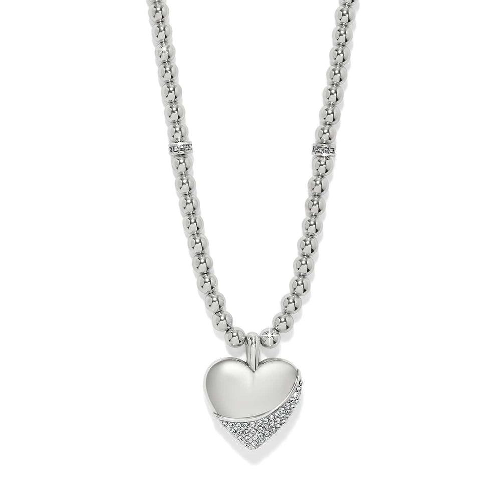 Brighton Meridian Petite Wave Heart Necklace-01-Jewelry-Brighton-Market Street Nest, Fashionable Clothing, Shoes and Home Décor Located in Mabank, TX