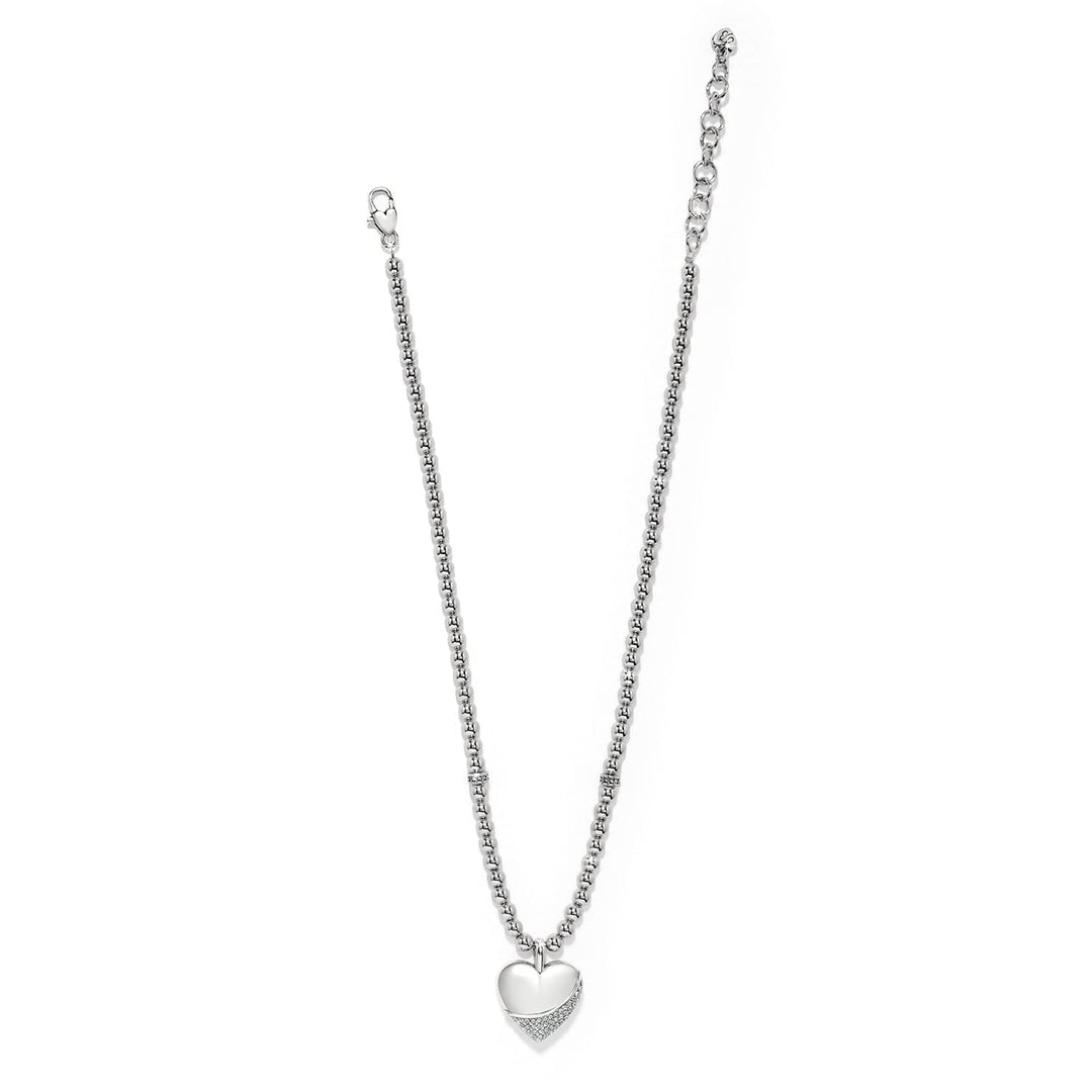 Brighton Meridian Petite Wave Heart Necklace-01-Jewelry-Brighton-Market Street Nest, Fashionable Clothing, Shoes and Home Décor Located in Mabank, TX