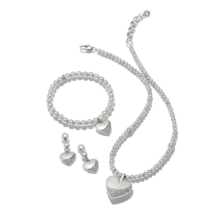 Brighton Meridian Petite Wave Heart Necklace-01-Jewelry-Brighton-Market Street Nest, Fashionable Clothing, Shoes and Home Décor Located in Mabank, TX