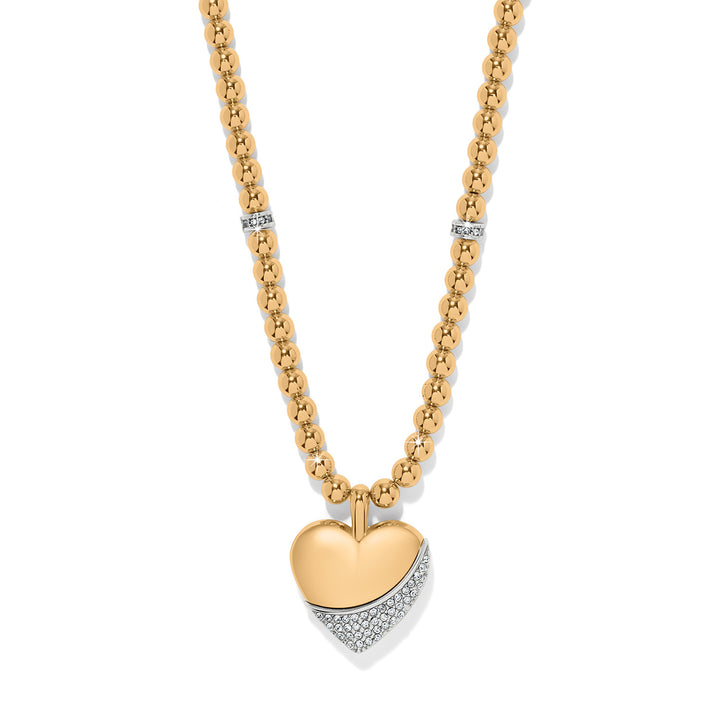 Brighton Meridian Petite Wave Heart Necklace-01-Jewelry-Brighton-Market Street Nest, Fashionable Clothing, Shoes and Home Décor Located in Mabank, TX
