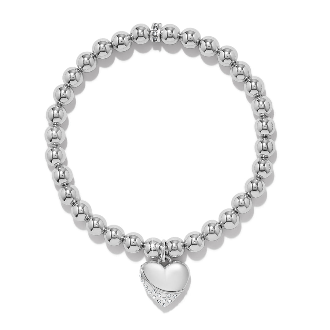 Brighton Meridian Petite Wave Heart Stretch Bracelet-01-Jewelry-Brighton-Market Street Nest, Fashionable Clothing, Shoes and Home Décor Located in Mabank, TX