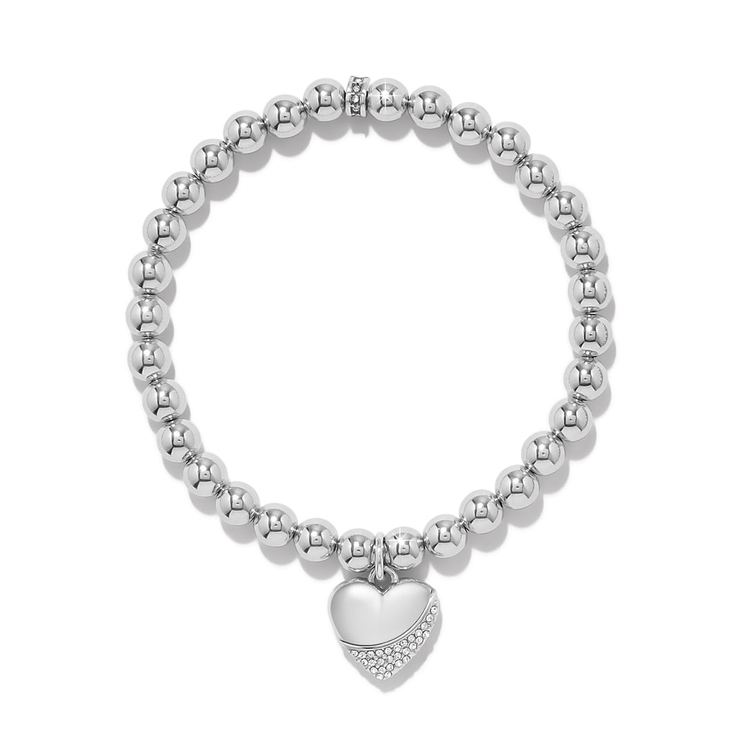 Brighton Meridian Petite Wave Heart Stretch Bracelet-01-Jewelry-Brighton-Market Street Nest, Fashionable Clothing, Shoes and Home Décor Located in Mabank, TX