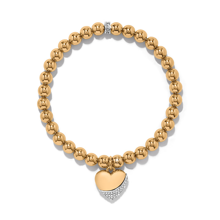 Brighton Meridian Petite Wave Heart Stretch Bracelet-01-Jewelry-Brighton-Market Street Nest, Fashionable Clothing, Shoes and Home Décor Located in Mabank, TX