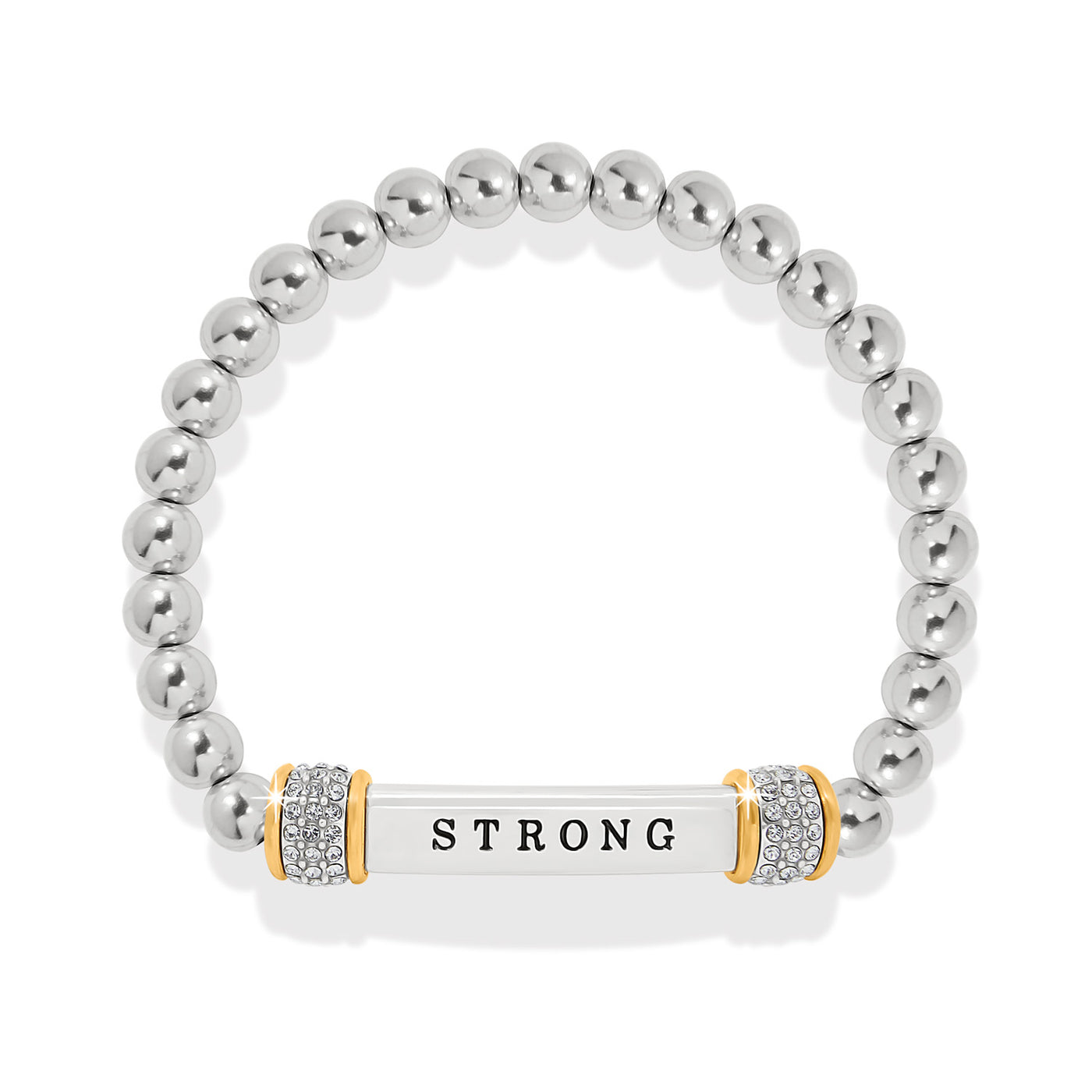 Meridian Strong Two Tone Stretch Bracelet-Bracelets-Brighton-Market Street Nest, Fashionable Clothing, Shoes and Home Décor Located in Mabank, TX