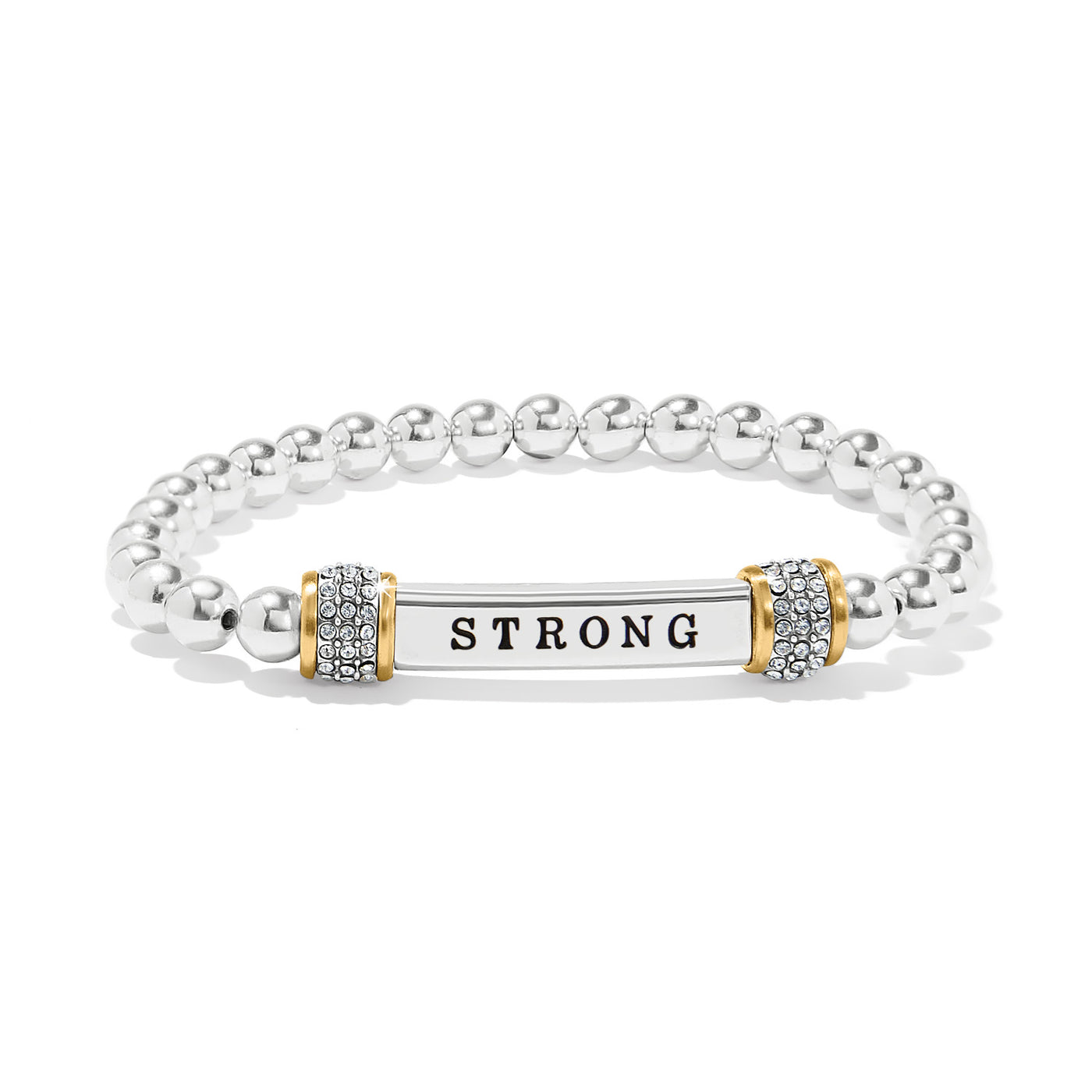 Meridian Strong Two Tone Stretch Bracelet-Bracelets-Brighton-Market Street Nest, Fashionable Clothing, Shoes and Home Décor Located in Mabank, TX