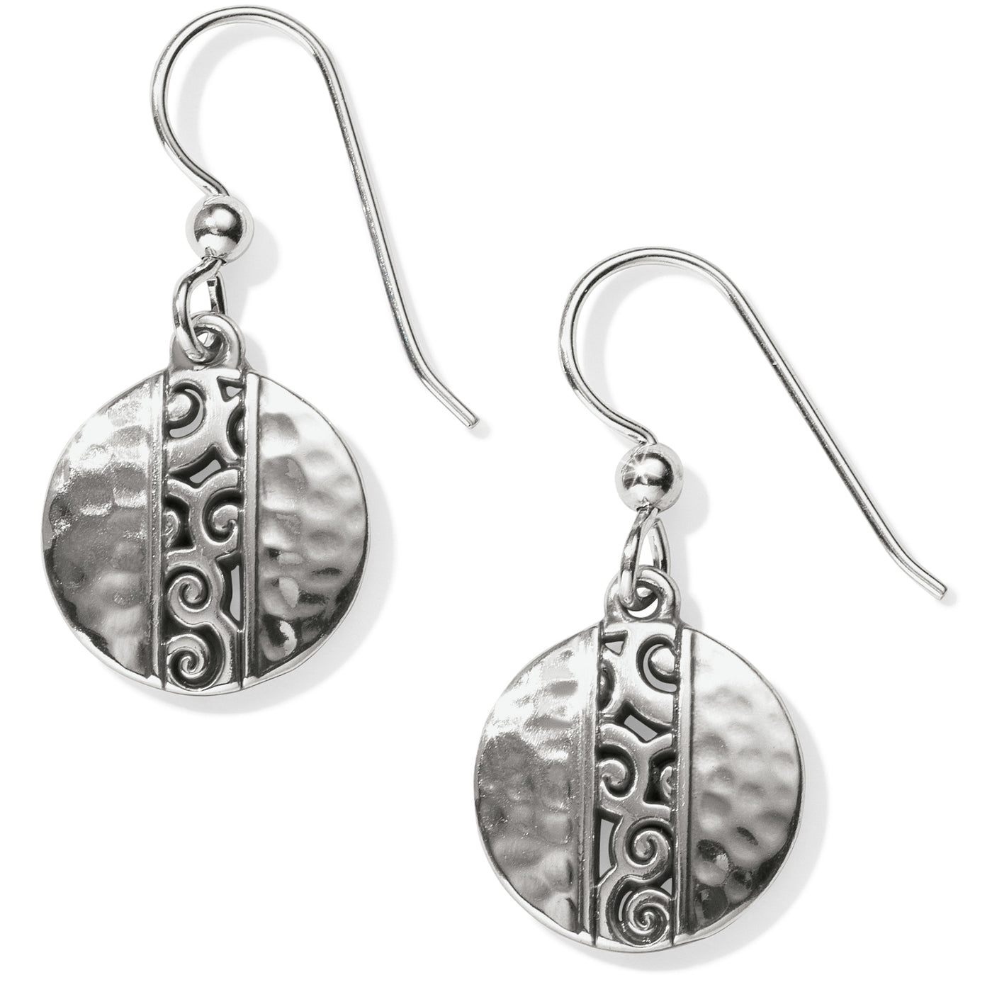 Mingle Disc French Wire Earrings-Earrings-Brighton-Market Street Nest, Fashionable Clothing, Shoes and Home Décor Located in Mabank, TX