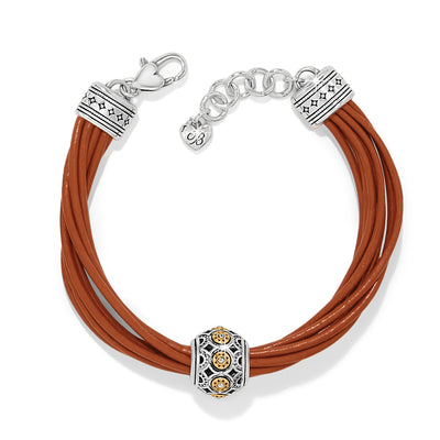 Brighton Mosaic Cerrillos Leather Bracelet-Bracelets-Brighton-Market Street Nest, Fashionable Clothing, Shoes and Home Décor Located in Mabank, TX