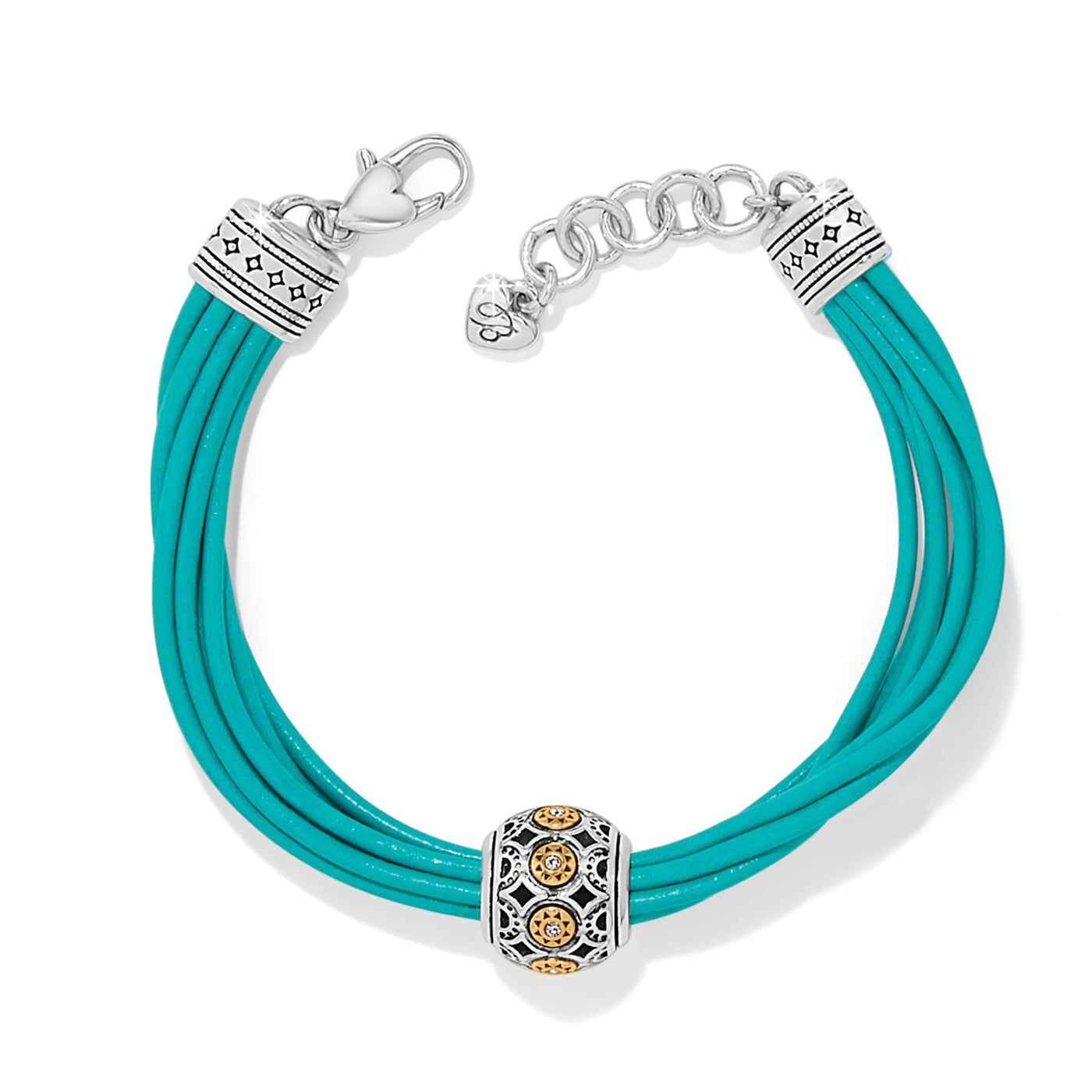 Brighton Mosaic Cerrillos Leather Bracelet-Bracelets-Brighton-Market Street Nest, Fashionable Clothing, Shoes and Home Décor Located in Mabank, TX