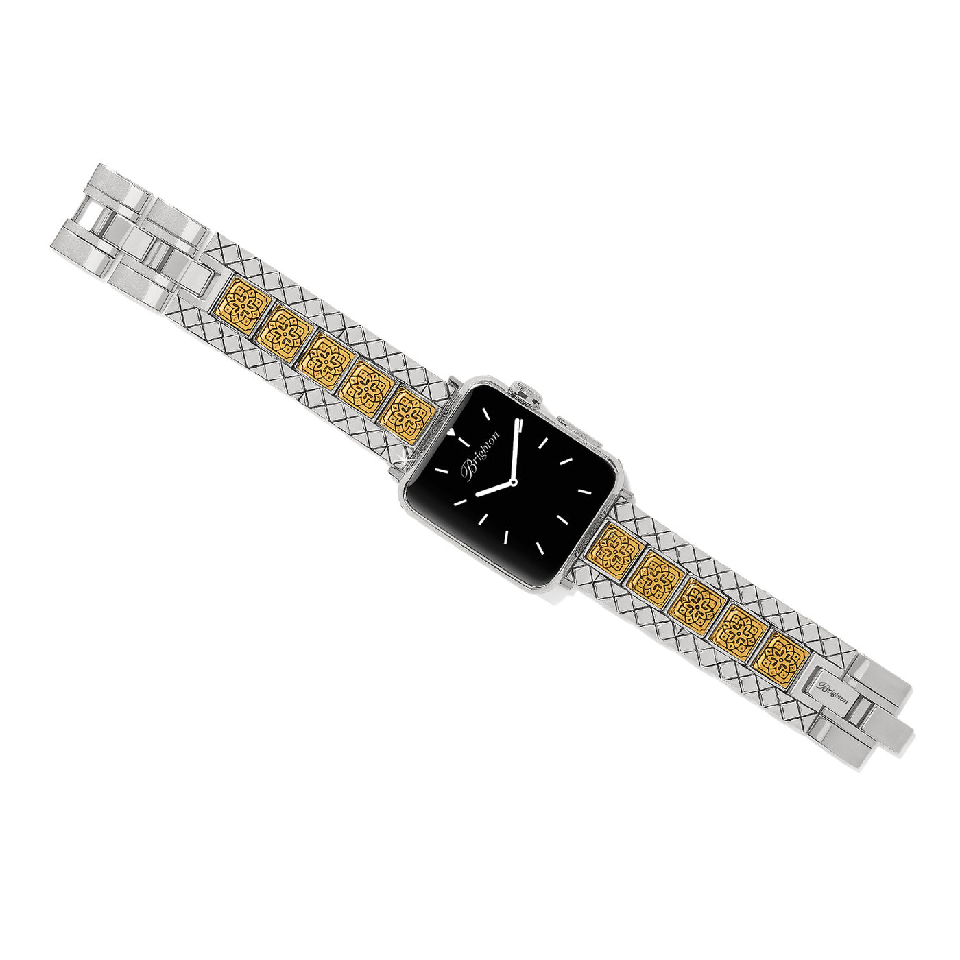 Brighton Mosaic Two Tone Watch Band-Jewelry-Brighton-Market Street Nest, Fashionable Clothing, Shoes and Home Décor Located in Mabank, TX