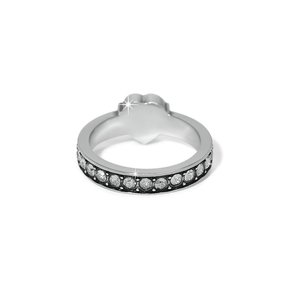 Brighton Mystery Of Love Heart Ring-Rings-Brighton-Market Street Nest, Fashionable Clothing, Shoes and Home Décor Located in Mabank, TX