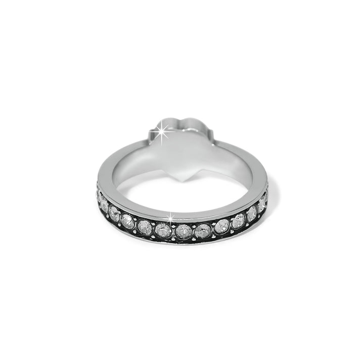 Brighton Mystery Of Love Heart Ring-Rings-Brighton-Market Street Nest, Fashionable Clothing, Shoes and Home Décor Located in Mabank, TX